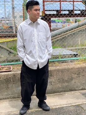 M.Kさん（メンズ・172cm）の春コーディネート