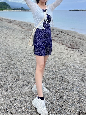 「MICHAEL KORS（マイケルコース）のアイテム」を使った、chocona34さん（レディース・157cm）の夏コーディネート