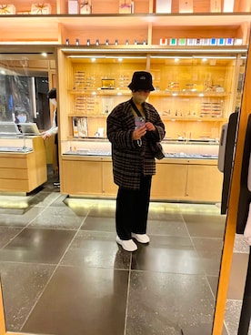 「NIKE AIR MAX 2 STRONG（ナイキエアマックス2ストロング）のアイテム」を使った、はむたろうさん（レディース・161cm）の冬コーディネート