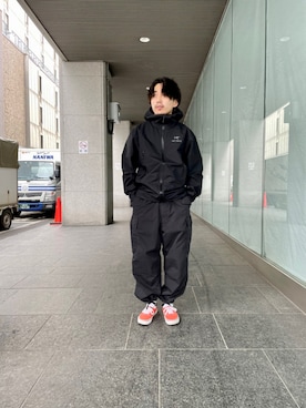 「アイテム（マウンテンパーカー）」を使った、mw14さん（メンズ・170cm）の春コーディネート