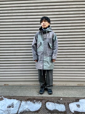 「BEAMS BOY（ビームスボーイ）のアイテム（その他アウター）」を使った、mw14さん（メンズ・170cm）の冬コーディネート