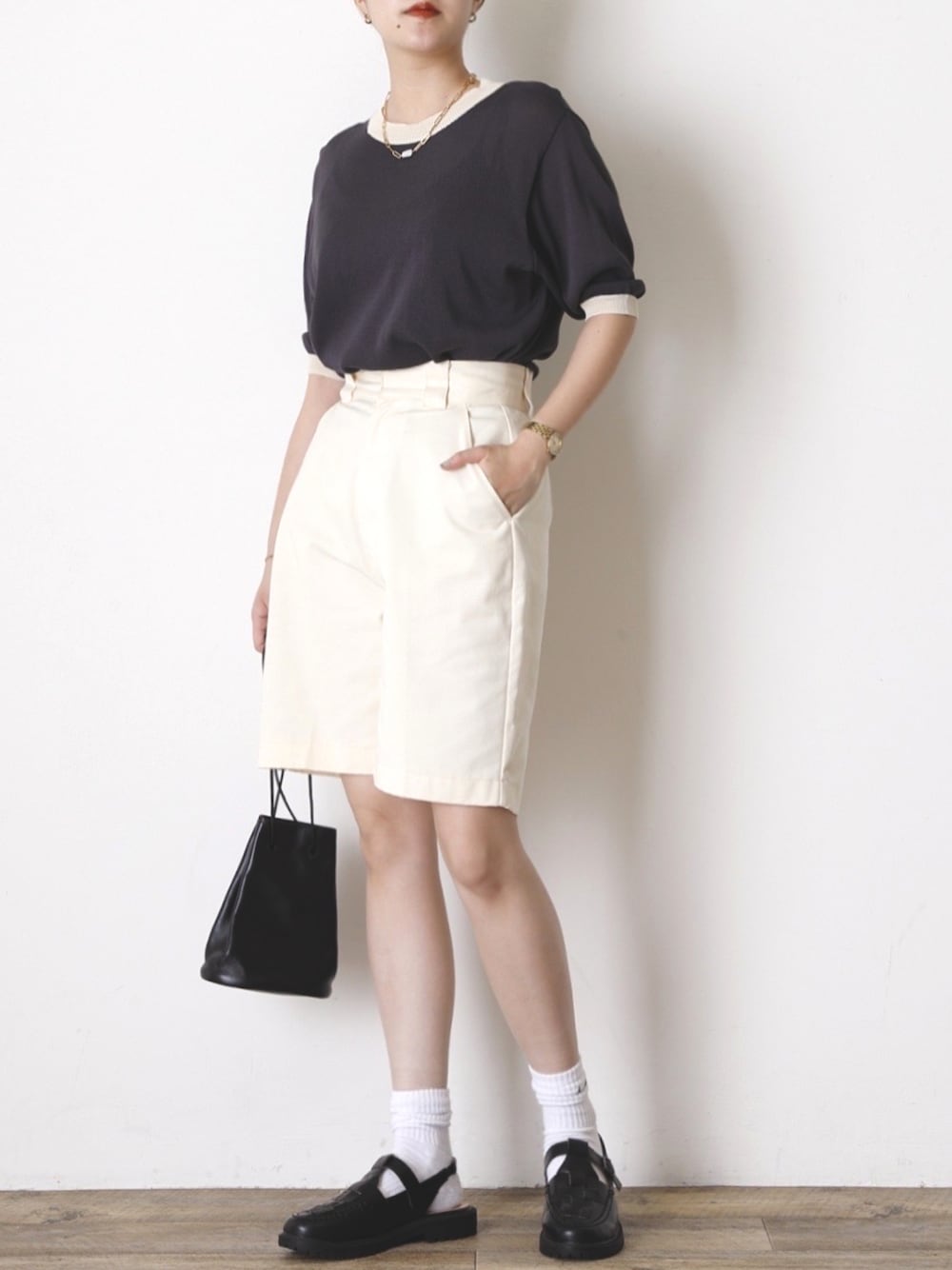 ari｜Chaco closetのニット/セーターを使ったコーディネート - WEAR