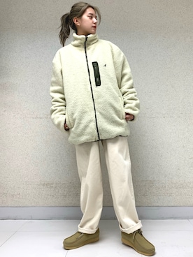 「KANGOL（カンゴール）のアイテム（ブルゾン）」を使った、ａｒｉさん（レディース・157cm）の秋コーディネート