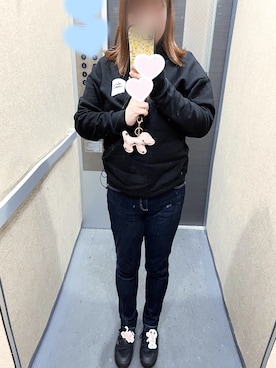 「CAMP7（キャンプセブン）のアイテム」を使った、konypu（相互フォロー）さん（レディース・153cm）の冬コーディネート