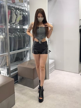 yunaさん（レディース・155cm）の夏コーディネート
