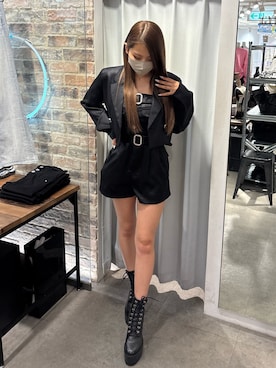 yunaさん（レディース・156cm）の冬コーディネート