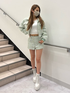 yunaさん（レディース・156cm）の春コーディネート