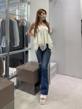 yunaさん(レディース・155cm)の夏コーディネート