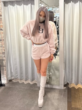 yunaさん(レディース・156cm)の冬コーディネート