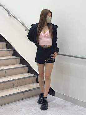 yunaさん（レディース・155cm）の夏コーディネート