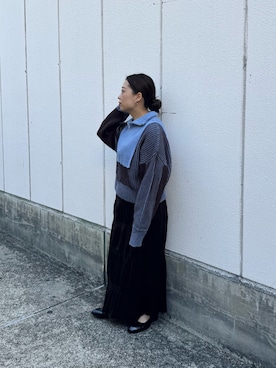 「アイテム（その他シューズ）」を使った、takamaさん（レディース・155cm）の秋コーディネート