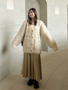 「アイテム（キャミソール）」を使った、kanonさん（レディース・158cm）の秋コーディネート