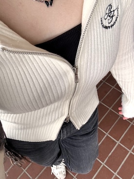「アイテム（ニット/セーター）」を使った、noriyykさん（レディース・149cm・10代）の秋コーディネート