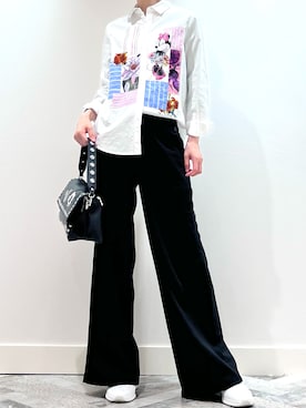 「Desigual」｜Desigual 神戸阪急 STAFFさん（レディース・170cm）の夏コーディネート