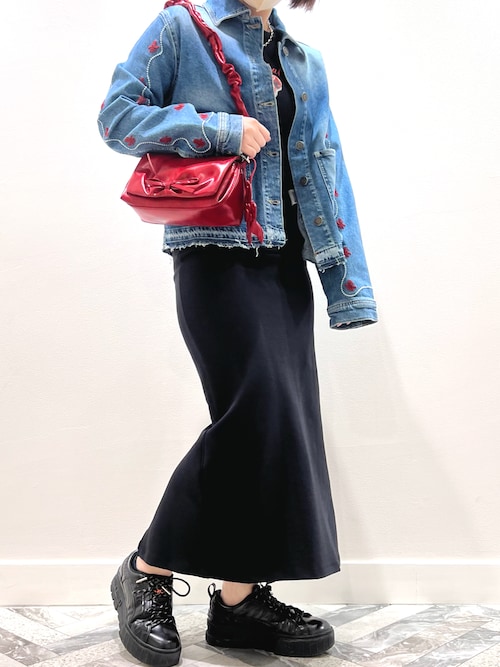 【DESIGUAL】レディースデニムジャケット赤 楽天市場】Desigual（カラーレッド）（コート・ジャケット