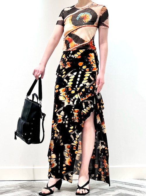 デシグアル Desigual フレアスカート XS Desigual 「Desigual」 フレアスカート X-SMALL ブラック