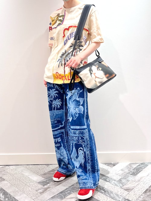 セール】POSTALS デニムロングパンツ（デニムパンツ）｜Desigual