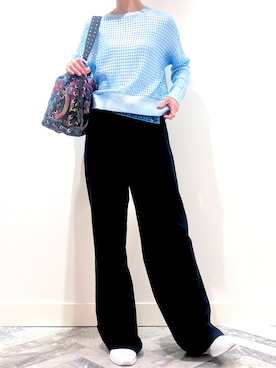 「アイテム（パンツ）」を使った、Desigual 神戸阪急 STAFFさん（レディース・170cm）の夏コーディネート