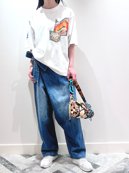デシグアル Desigual テーパード ジョガーパンツ （グレー