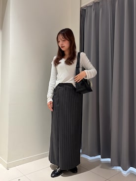 akariさん（レディース・157cm）の春コーディネート