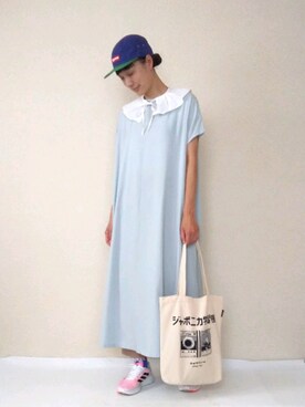 ワンピース ドレスを使った ランニングシューズ の人気ファッションコーディネート Wear