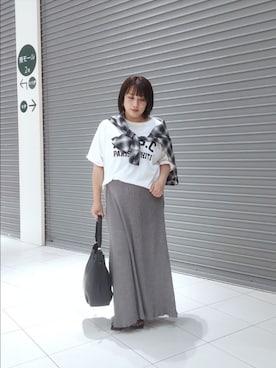 「骨ストコーデ」｜nar18さん（レディース・156cm）の夏コーディネート