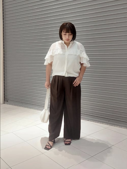 トップス RIVE DROITE RIVE DROITEのトップスを使ったコーディネート(ZOZOTOWN Yahoo