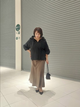 「フリルトップス」｜nar18さん（レディース・156cm）の夏コーディネート