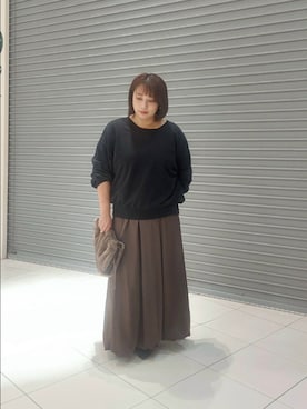 「アイテム（スウェット）」を使った、nar18さん（レディース・156cm）の夏コーディネート