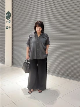 「スウエット」｜nar18さん（レディース・156cm）の夏コーディネート