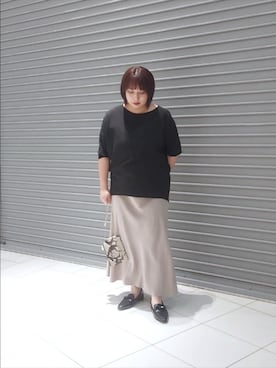 「骨ストコーデ」｜nar18さん（レディース・156cm）の夏コーディネート