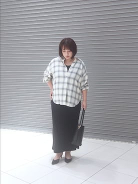 「骨ストコーデ」｜nar18さん（レディース・156cm）の夏コーディネート
