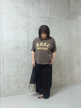 「アイテム（ハンドバッグ）」を使った、nar18さん（レディース・156cm）の夏コーディネート