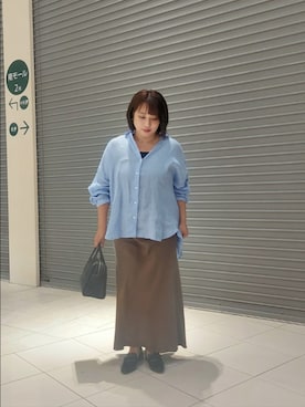「骨ストコーデ」｜nar18さん（レディース・156cm）の夏コーディネート