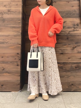 アコさん（レディース・148cm）の冬コーディネート