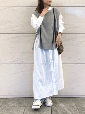 アコさん(レディース・148cm)の秋コーディネート