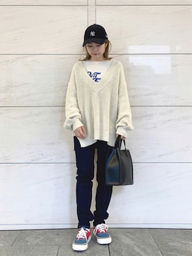 アコさん（レディース・148cm）の秋コーディネート