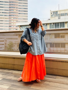 IKUMIさん（レディース・153cm）の夏コーディネート