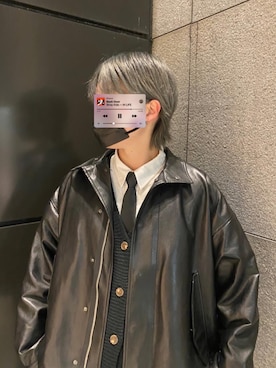 「ASCLO（エジュクロ）のアイテム（ジャケット/アウター）」を使った、だいさん（メンズ・177cm）の冬コーディネート