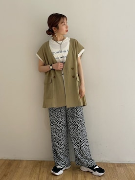 washikitaさん（レディース・153cm）の夏コーディネート