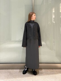MARW UNITED ARROWS ブラック Tストラップシューズ MARW UNITED ARROWS＋ODETTE E ODILE＞Tストラップ ローファー2