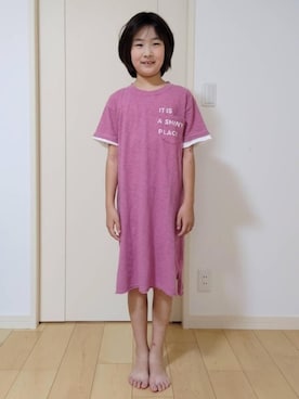 「coen（コーエン）のアイテム」を使った、coenなるせさん（キッズ・155cm）の夏コーディネート