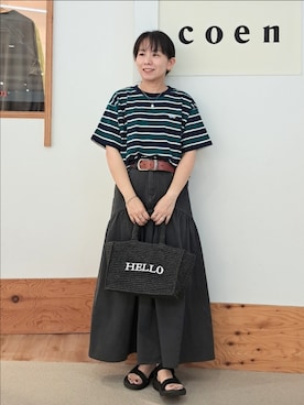 coenなるせさん(レディース・157cm)の夏コーディネート