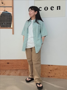 「SMITH'S（スミス）のアイテム」を使った、coenなるせさん（レディース・157cm）の春コーディネート