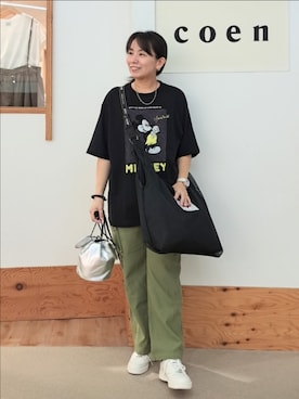 「Reebok（リーボック）のアイテム」を使った、coenなるせさん（骨格ストレート・レディース・157cm）の夏コーディネート