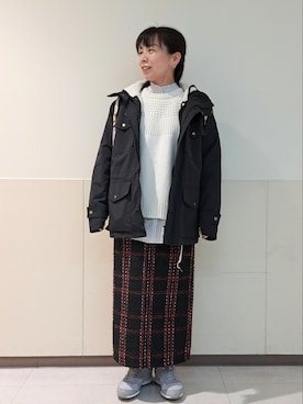 「coen（コーエン）のアイテム（ジャケット/アウター）」を使った、coenなるせさん（レディース・157cm）の秋コーディネート