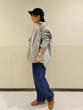 「SMITH'S別注」｜coenなるせさん（レディース・157cm）の秋コーディネート