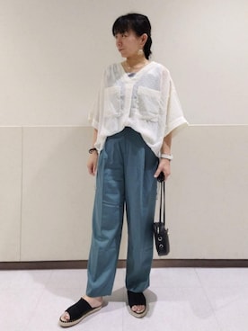 coenなるせさん(レディース・157cm)の夏コーディネート