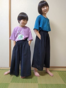 「スカーチョ」｜「アイテム（その他）」を使った、coenなるせさん（レディース・157cm）の夏コーディネート