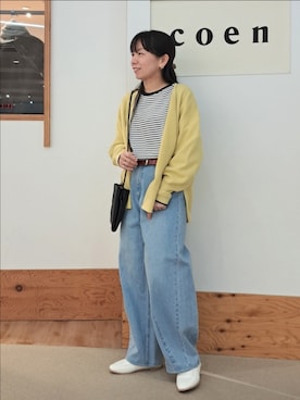 「coen」｜coenなるせさん（レディース・157cm）の冬コーディネート